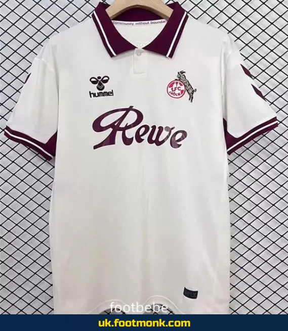 Cologne jersey 2025 2026 white.