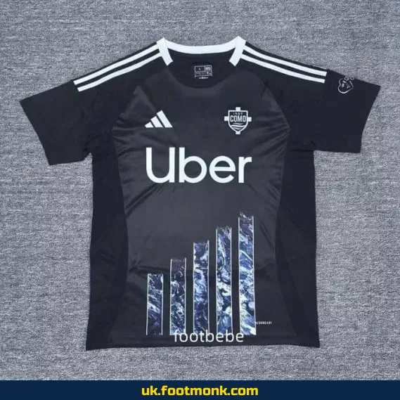 Como 1907 2024-2025 third jersey black.