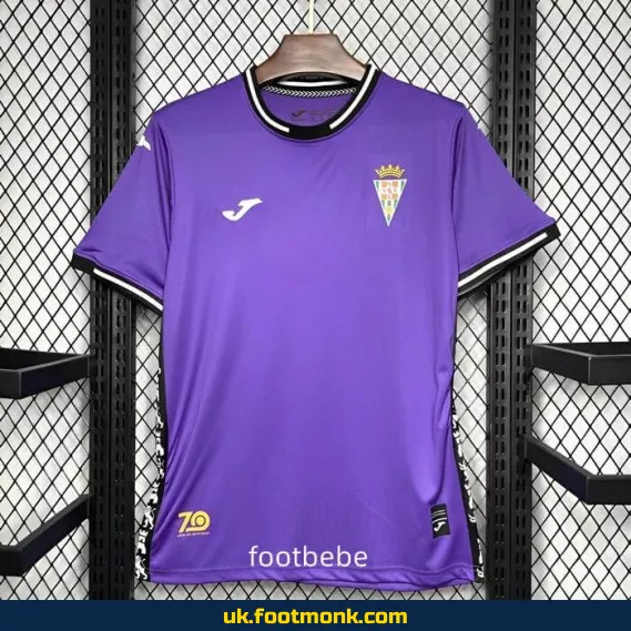 Cordoba jersey 2024 2025 70 years Violet.