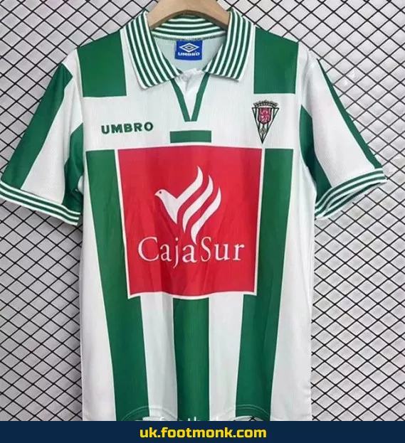Cordoba Vintage 1998 1999 home jersey.