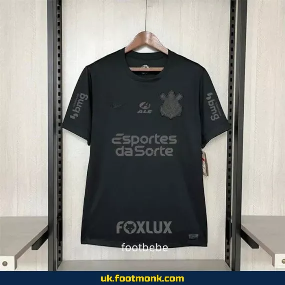 Corinthians away black jersey 2024 2025.