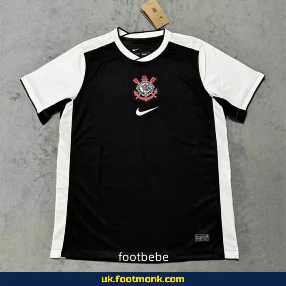 Corinthians away black jersey 2025 2026.