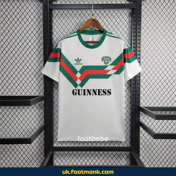 Vintage Cork City 1988 1989 home white jersey.