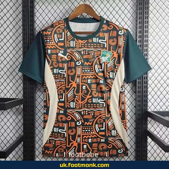 Ivory Coast 2025-2026 training jersey.
