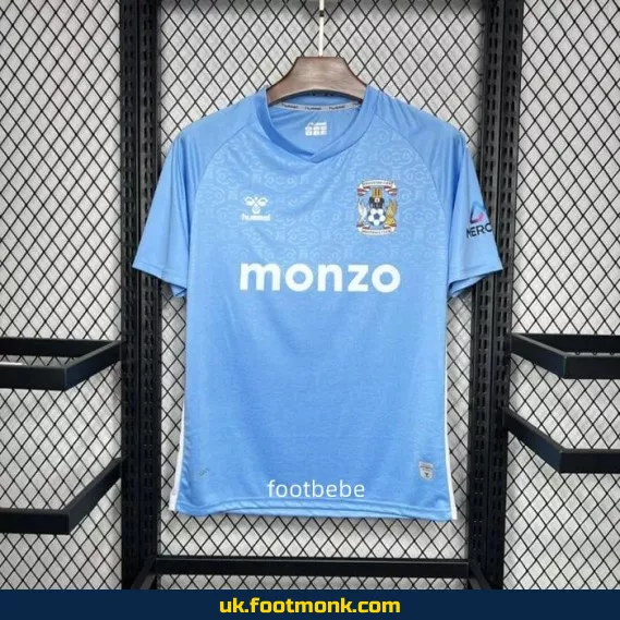 Coventry City home jersey 2024-2025 blue.