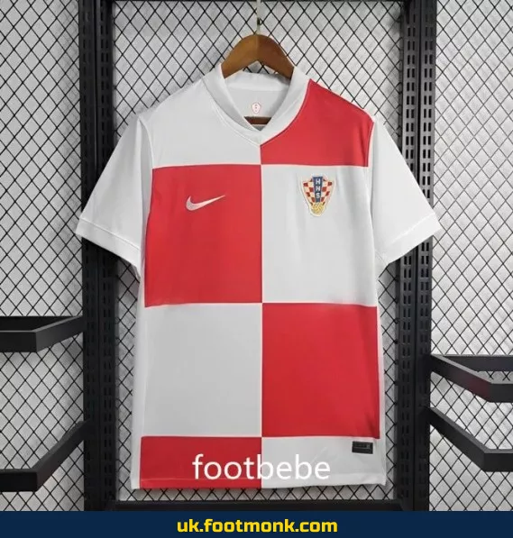 Croatia Euro 2024 home jersey.