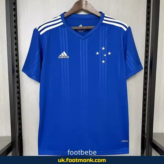 Cruzeiro Vintage 2020 2021 home blue jersey.