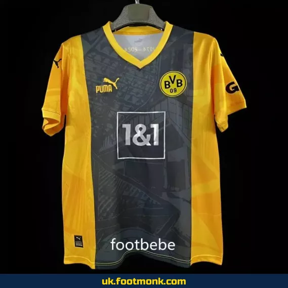 Dortmund jersey 2023 2024 50th anniversary commemorative edition.