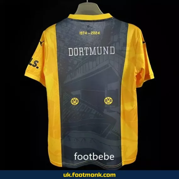 Dortmund jersey 2023 2024 50th anniversary commemorative edition.