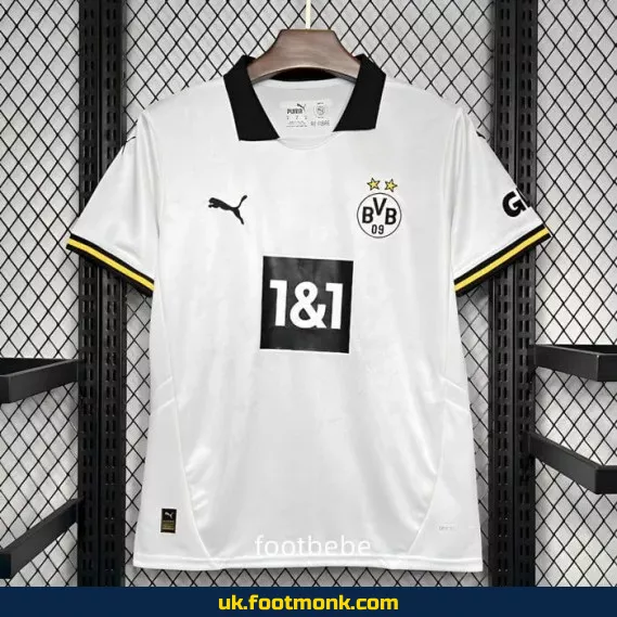 Dortmund 2024 2025 third white jersey.