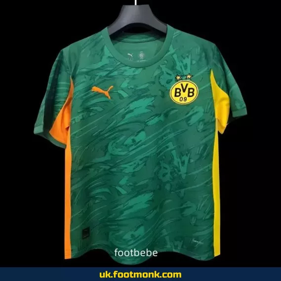 Dortmund away jersey 2025 2026 green.