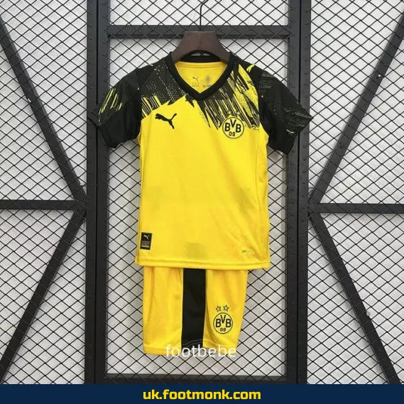 Dortmund home jersey for kids 2025 2026.