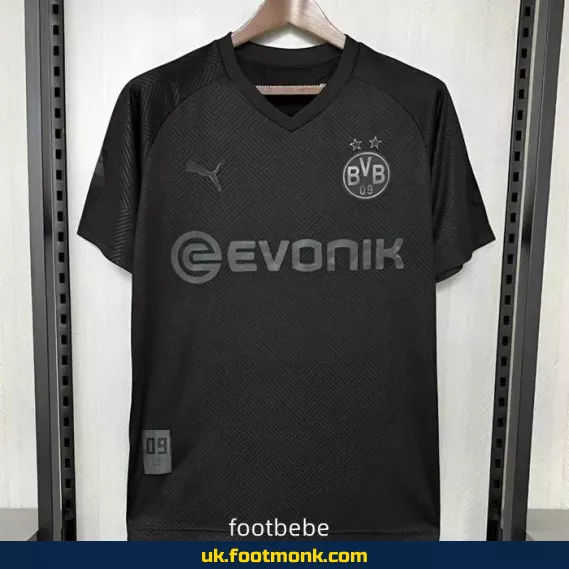 Dortmund vintage jersey 2019 2020 black.