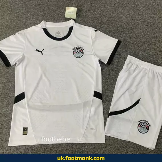 Egypt Kids Jersey 2024 2025 White.