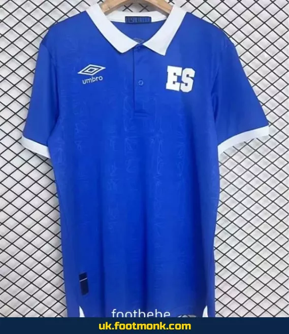 El Salvador home jersey 2025 2026 blue.