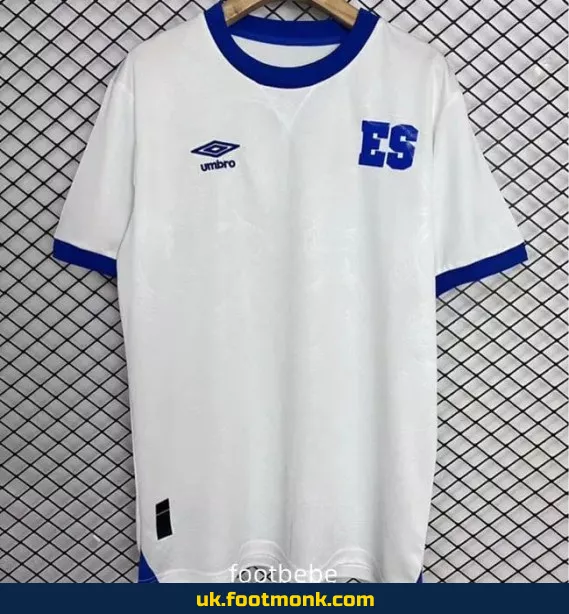 El Salvador away white jersey 2025 2026.
