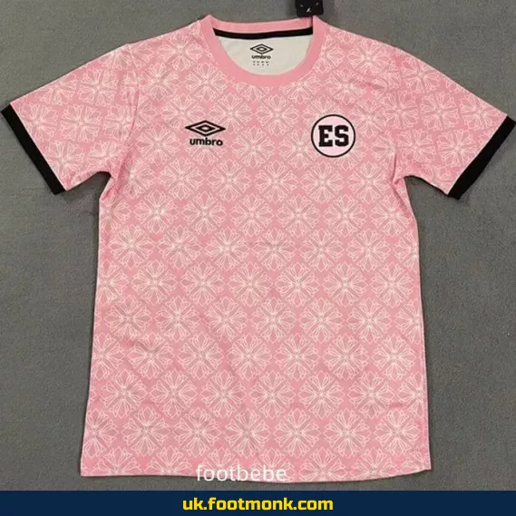El Salvador jersey 2025 2026 pink.