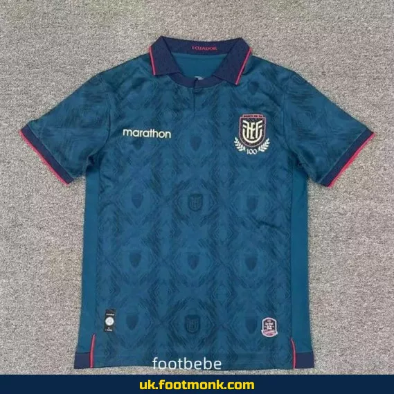 Ecuador 2025 away jersey 100 years.