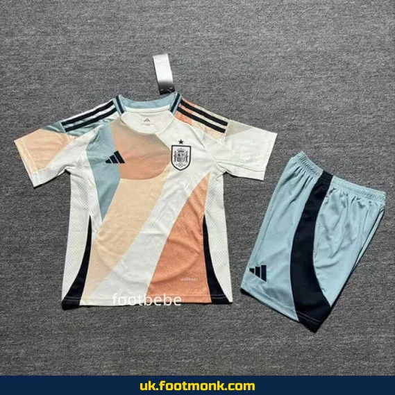 Spain Away Kids' Jersey 2025.