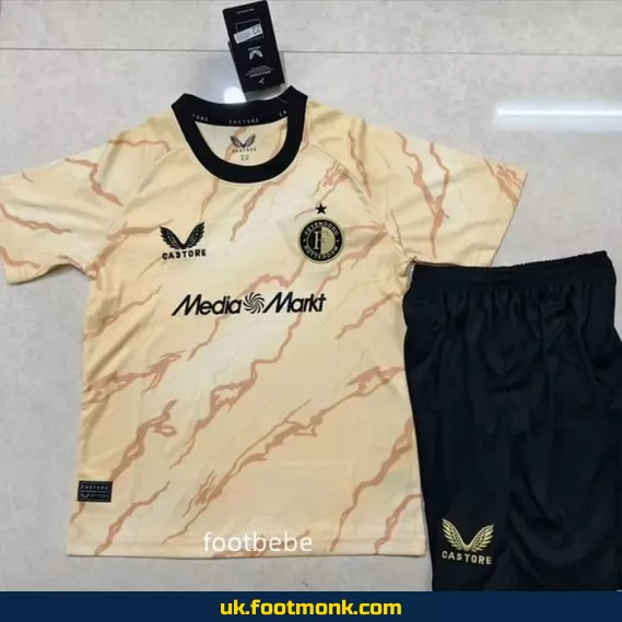 Feyenoord Kids Jersey 2024 2025 Fourth.