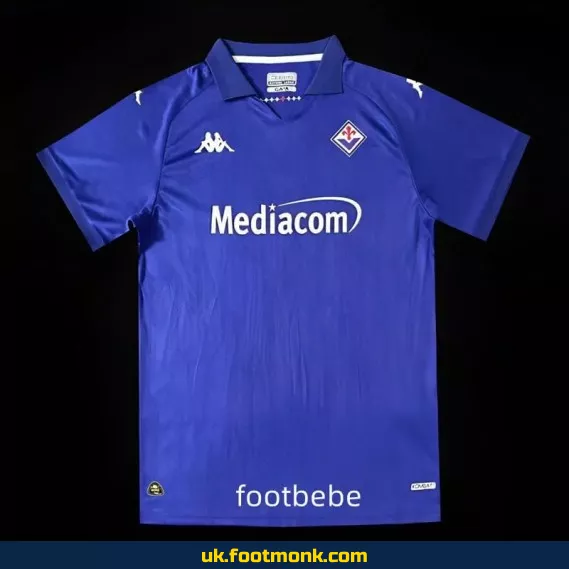 Fiorentina 2024 2025 home jersey violet.