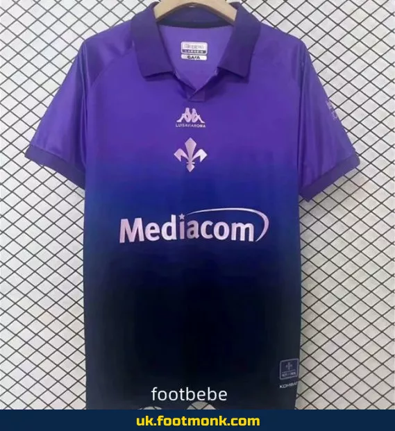Fiorentina jersey 2025 2026 dark purple.