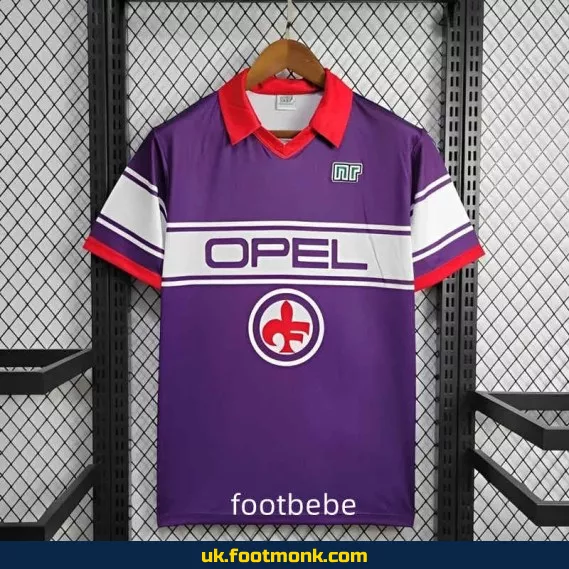 Fiorentina vintage 1984-1985 home jersey purple.