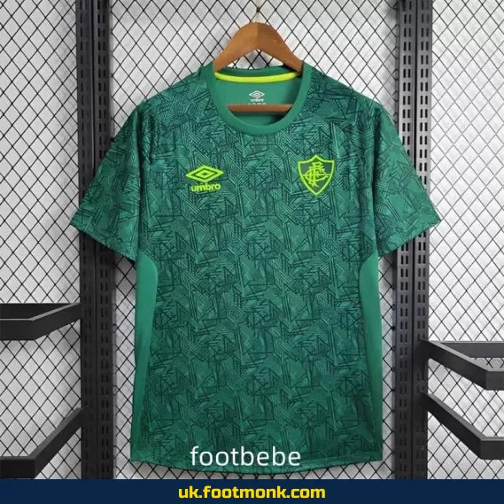 Fluminense 2024-2025 green training jersey.