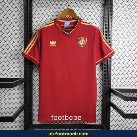Fluminense vintage 2015-2016 home red jersey.