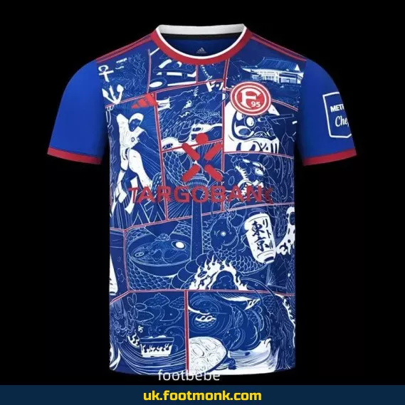 Fortuna Düsseldorf 2025 2026 blue jersey.