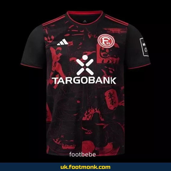 Fortuna Düsseldorf 2025 2026 black jersey.