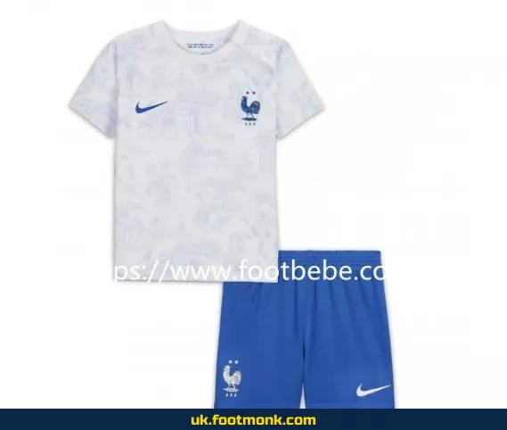 France away jersey kids World Cup 2022.