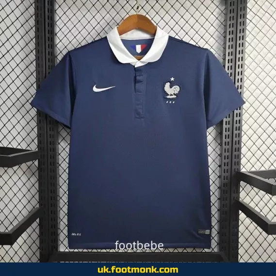 France 2014 home vintage jersey.
