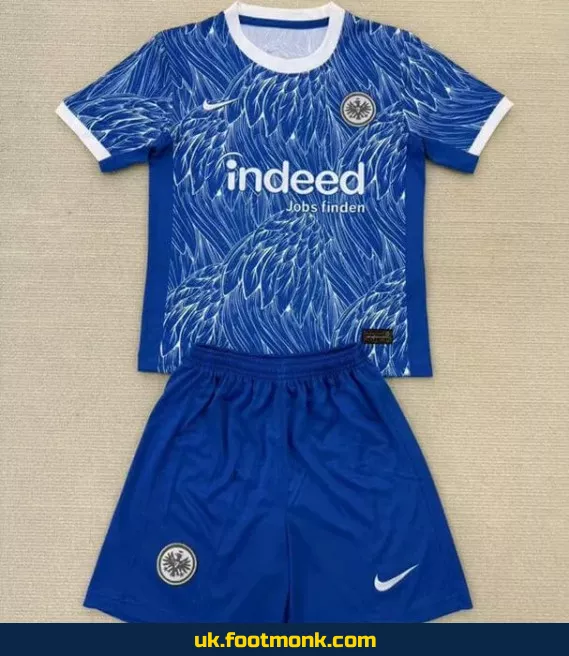 Frankfurt jersey child 2025 2026 blue.