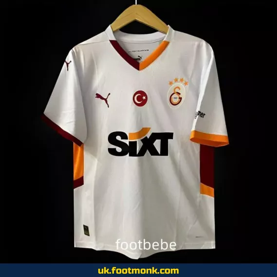 Galatasaray away jersey 2024 2025 White.