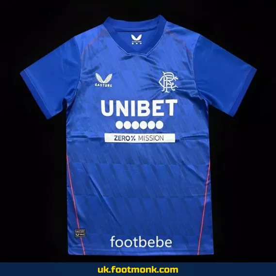 Home jersey Glasgow Rangers 2024 2025.