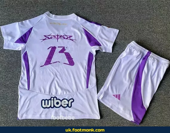 Granada Kids Jersey 2024 2025 Fourth White.