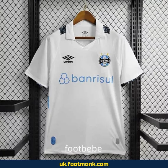 Gremio away jersey 2024 2025 white.