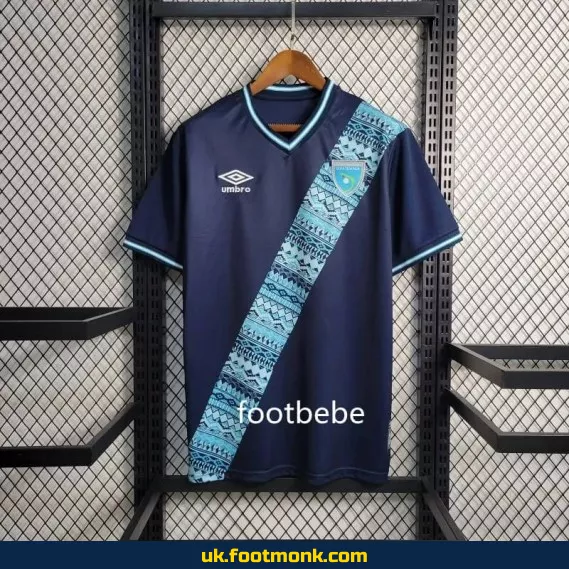Guatemala away jersey 2023 2024 navy blue.