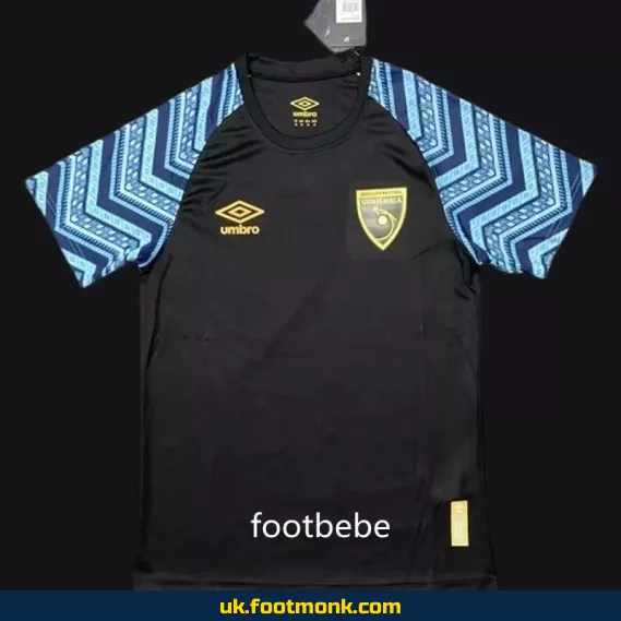 Guatemala 2023-2024 third jersey black.