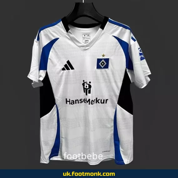Hamburger SV 2024-2025 home jersey White.