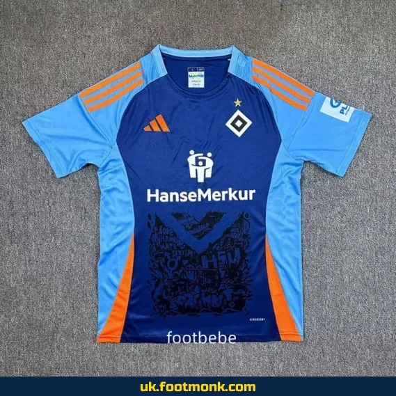 Hamburger SV jersey 2025 2026 blue.