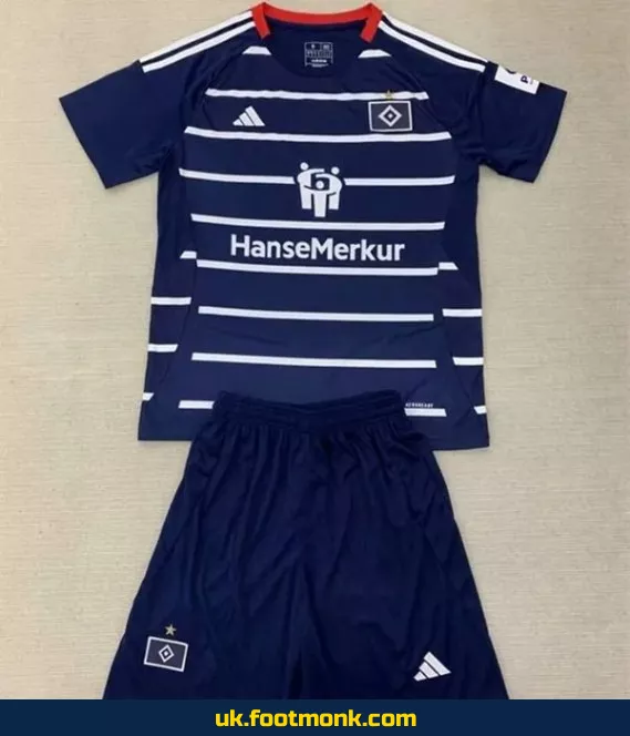 Hamburger SV away jersey for kids 2024 2025.