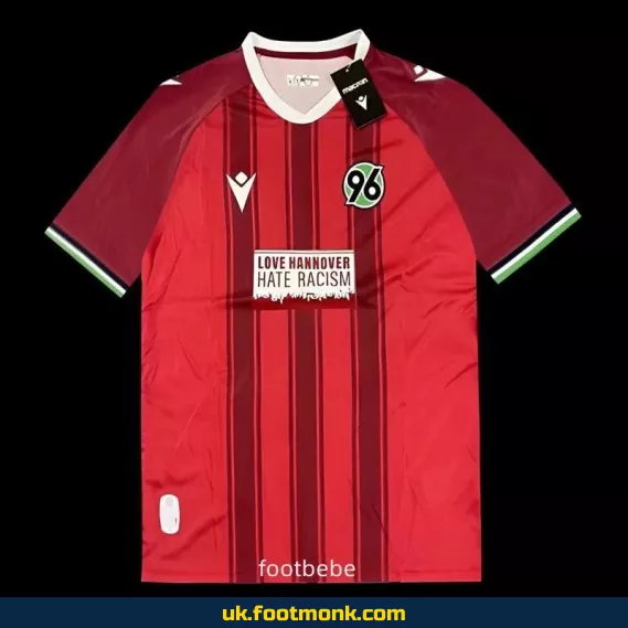 Hannover 96 2025-2026 special edition red jersey.