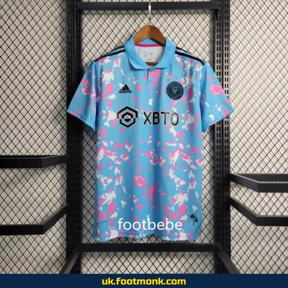 Inter Miami 2023 2024 third blue jersey.