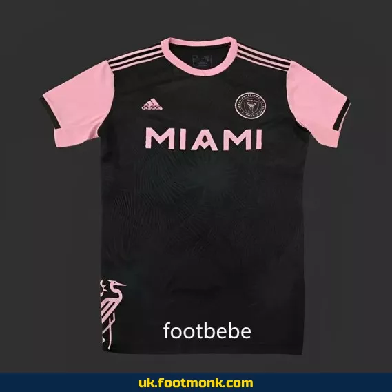 Inter Miami jersey 2023 2024 black pink.