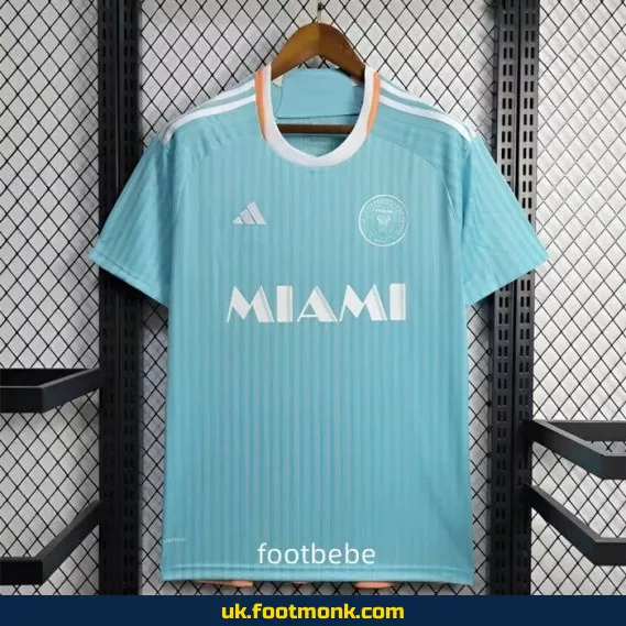 Inter Miami 2024 2025 third blue jersey.