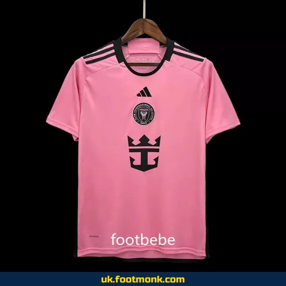 Inter Miami 2024 home pink jersey.