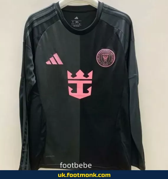 Inter Miami 2025 2026 away long sleeves jersey.
