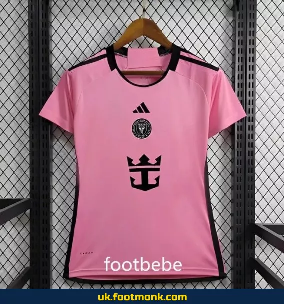 Inter Miami Women's 2024 2025 home pink jersey.